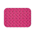 Blot Burst Bath Mat – Candy Pop on Raspberry