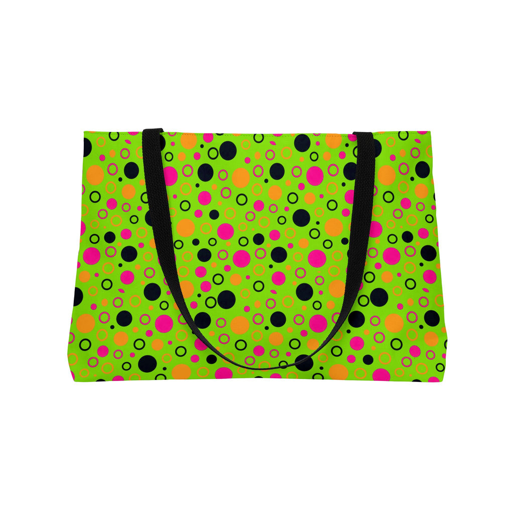 Bubble Outlines Weekender Tote Bag – Tropical Punch