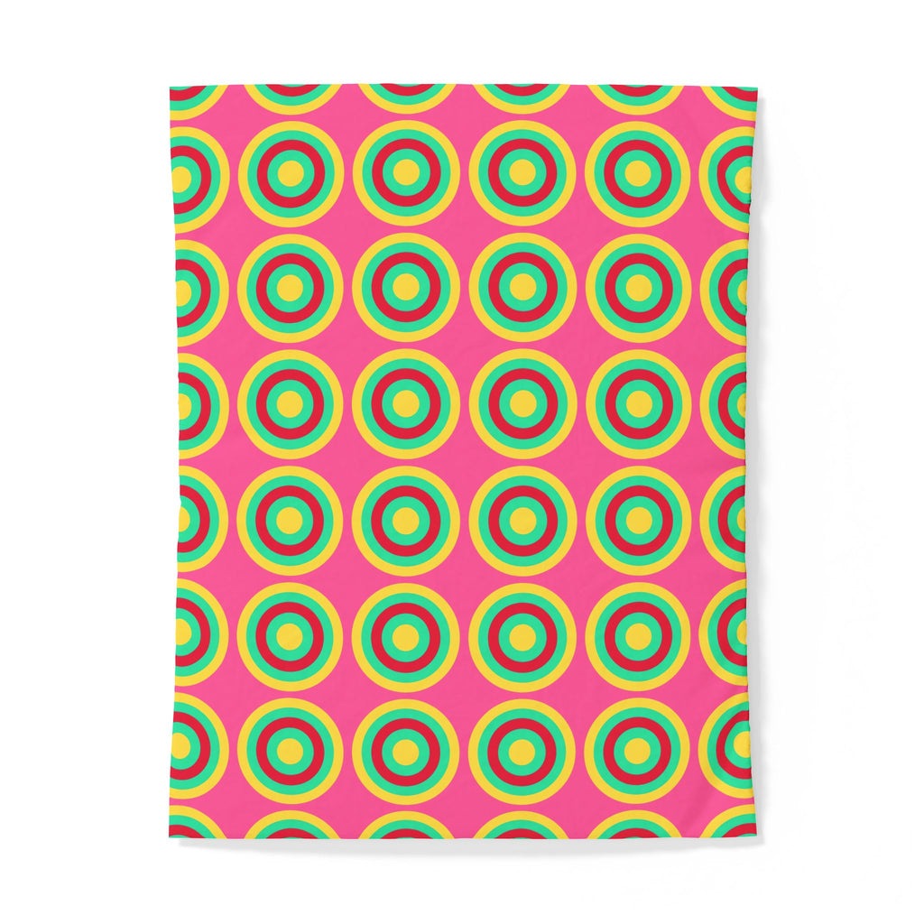 Mega Ring Grid Cotton Duvet Cover – Candy Christmas