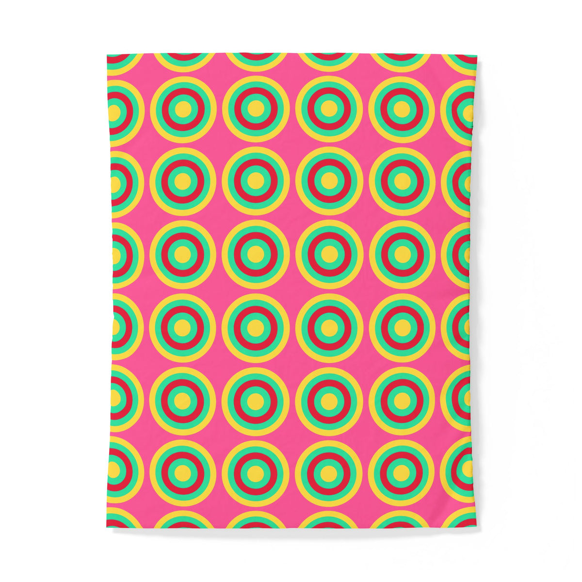 Mega Ring Grid Cotton Duvet Cover – Candy Christmas