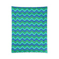 Wide Wave Interference Comforter – Ocean Jewel