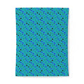 Blot Burst Cotton Duvet Cover – Peacock Jewel