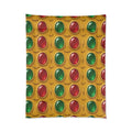Grand Gold Cabochon Frames II Comforter – Cabochon Geometric Pattern