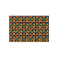 Woven Petal Quatrefoil Outdoor Rug – Kaleidoscopic Deco Pattern