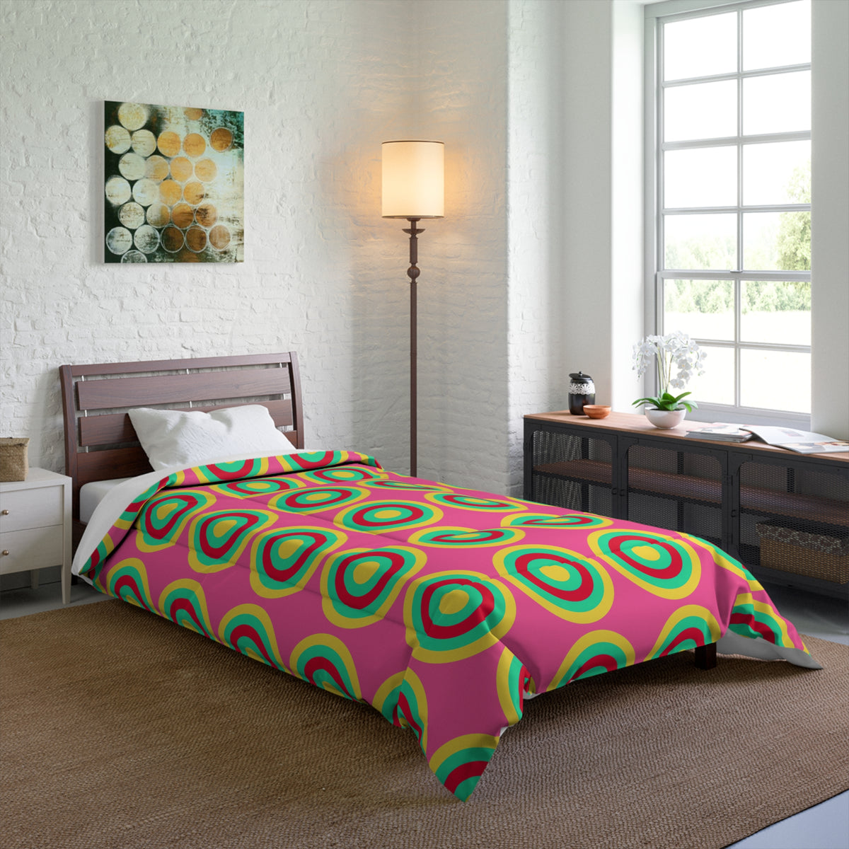 Mega Ring Grid Comforter – Candy Christmas