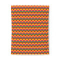 Jewel Chevron Bands Cotton Duvet Cover – Chevron Geometric Pattern