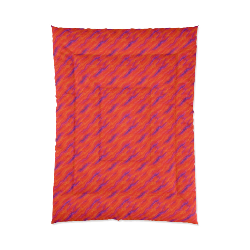 Wash Ribbon Drift Comforter – Ombre Wash Pattern