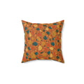 Macro Chip Mix Faux Suede Cushion – Terrazzo Pattern