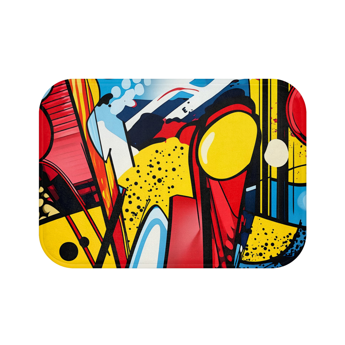 Pop Art Blast Bath Mat – Pop Art Abstract