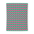 Broad Cut-Gem Chevrons Cotton Duvet Cover – Candy Christmas