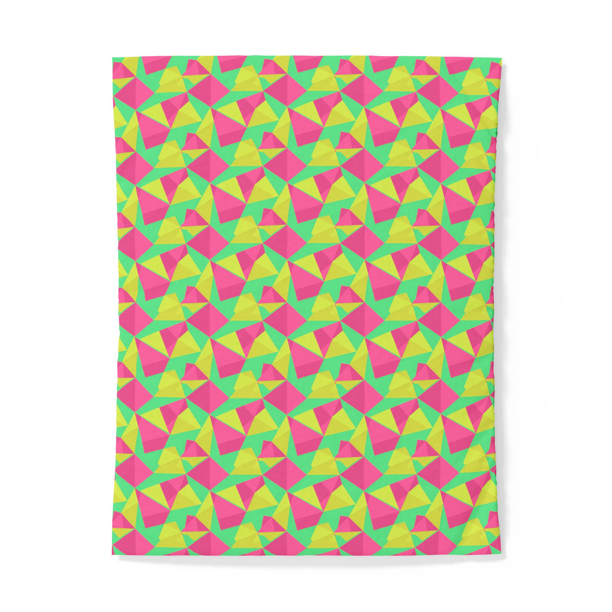 Faceted Gold Panels Cotton Duvet Cover – Candy Christmas