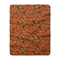 Glass Chip Sheen Sherpa Fleece Blanket – Terrazzo Pattern