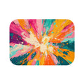 Sunburst Splash Bath Mat – Colour Burst Art