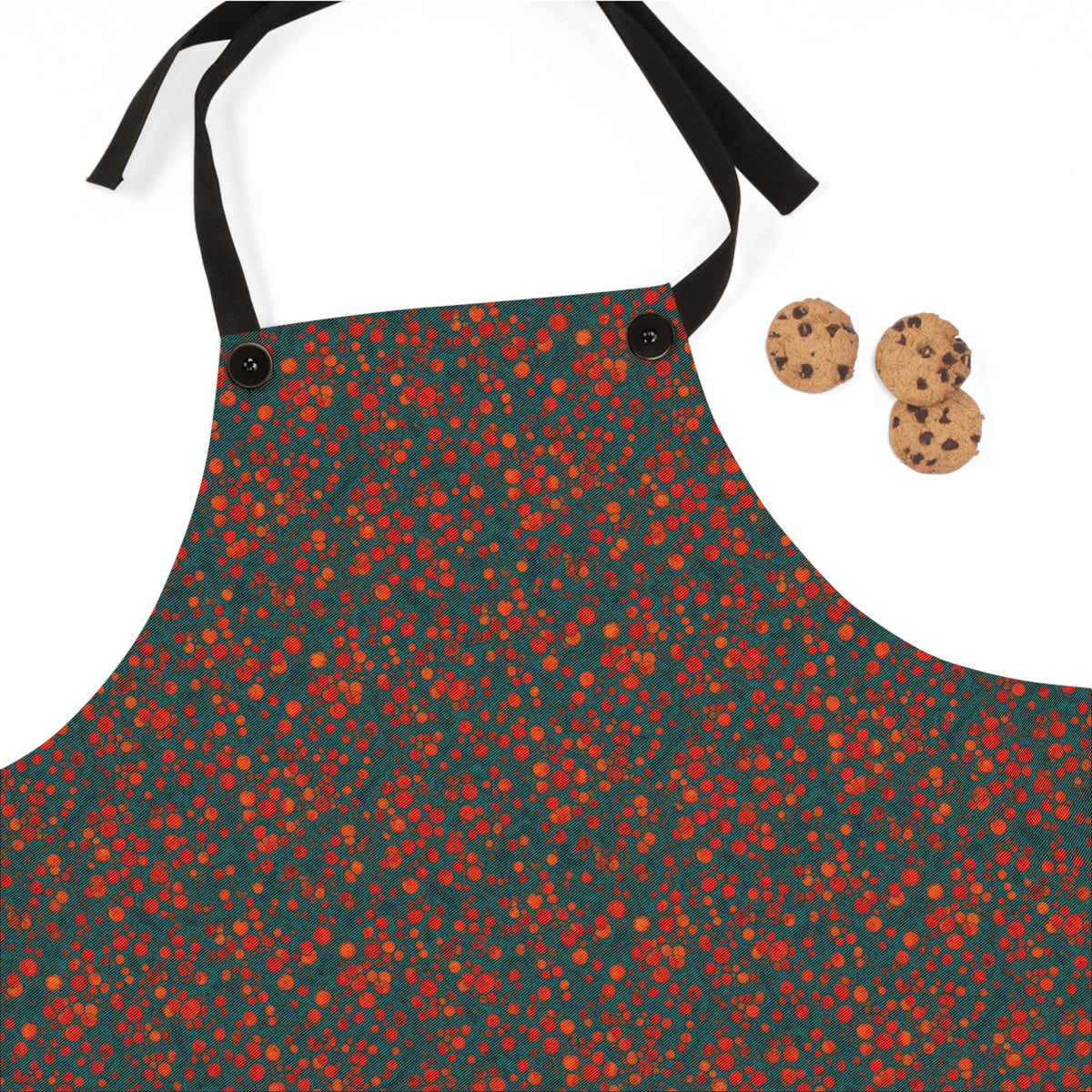 Stone Marble Cells Apron – Marbled Paper Pattern