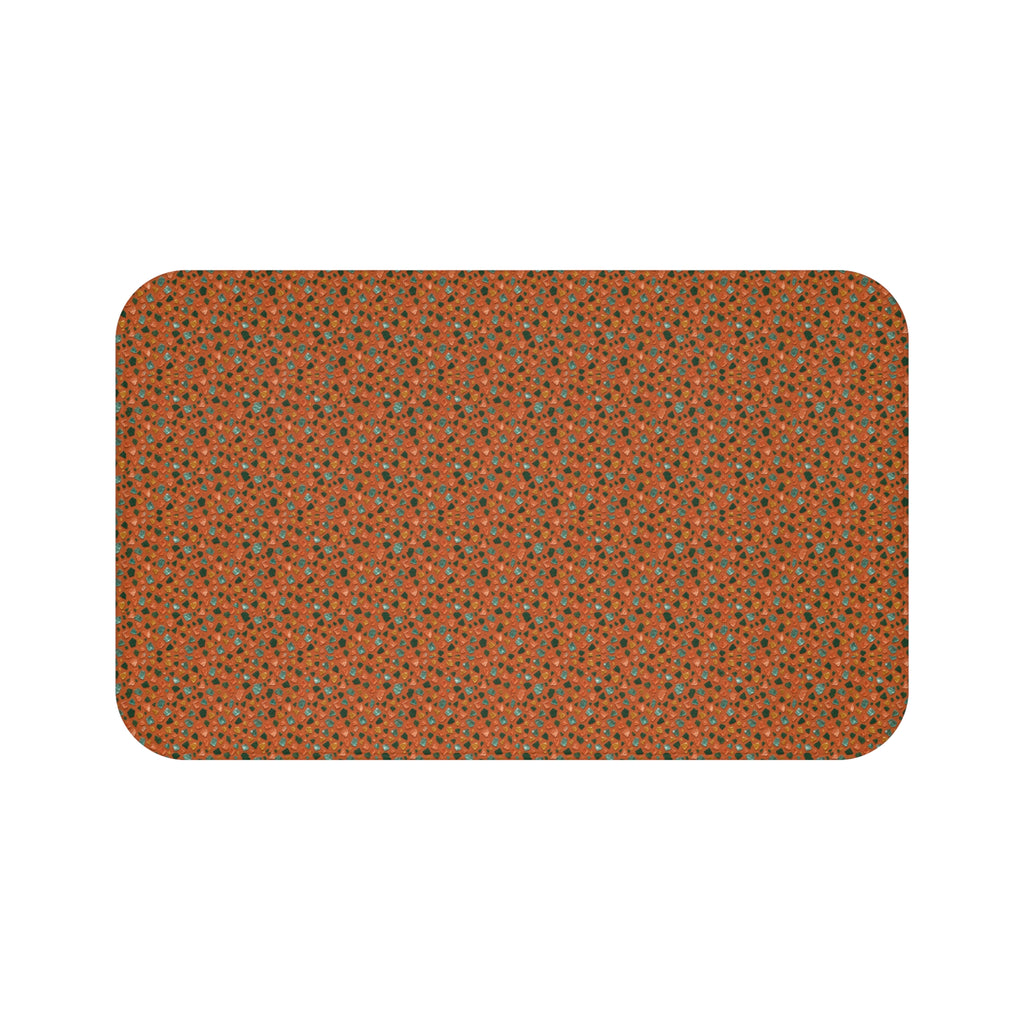Glass Chip Sheen Bath Mat – Terrazzo Pattern