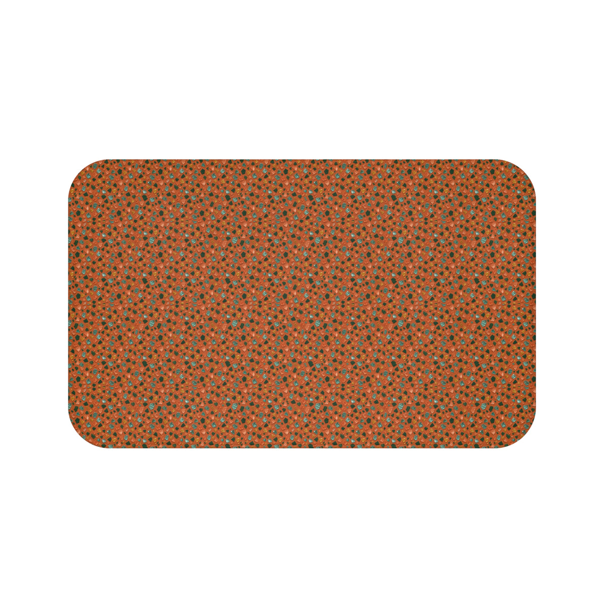 Glass Chip Sheen Bath Mat – Terrazzo Pattern