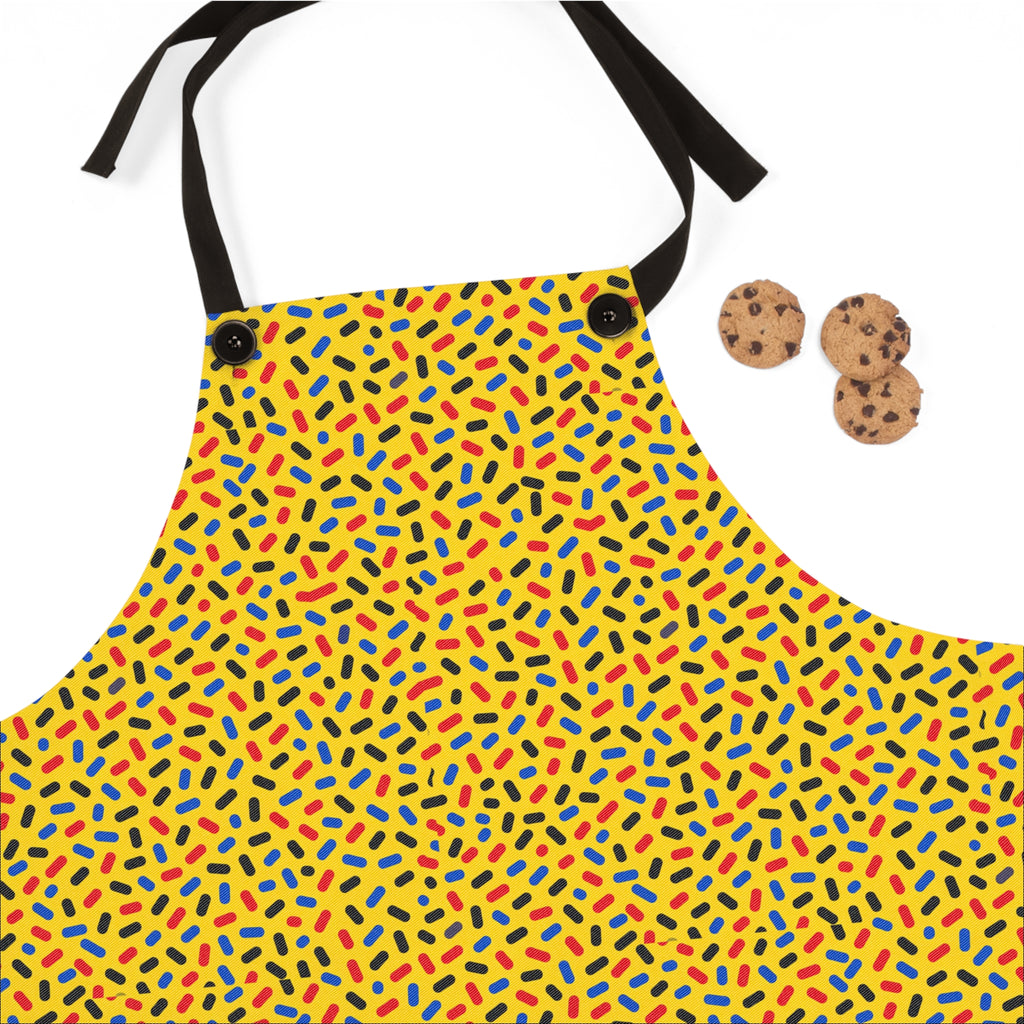 Sprinkle Pop Apron – Pop Abstract Pattern