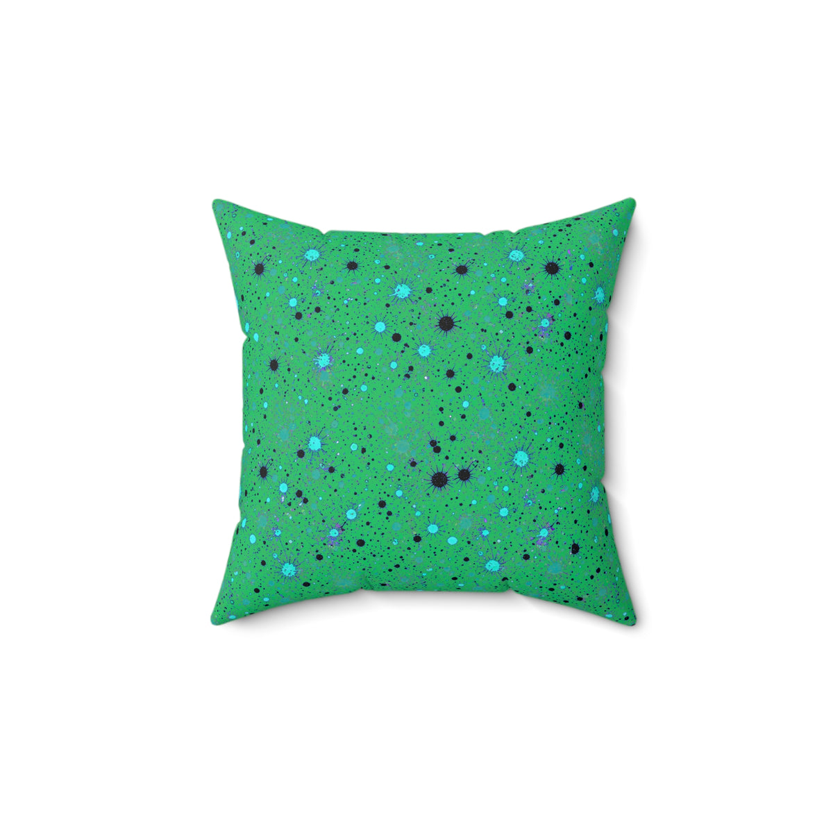 Spray Field Faux Suede Cushion – Ocean Jewel