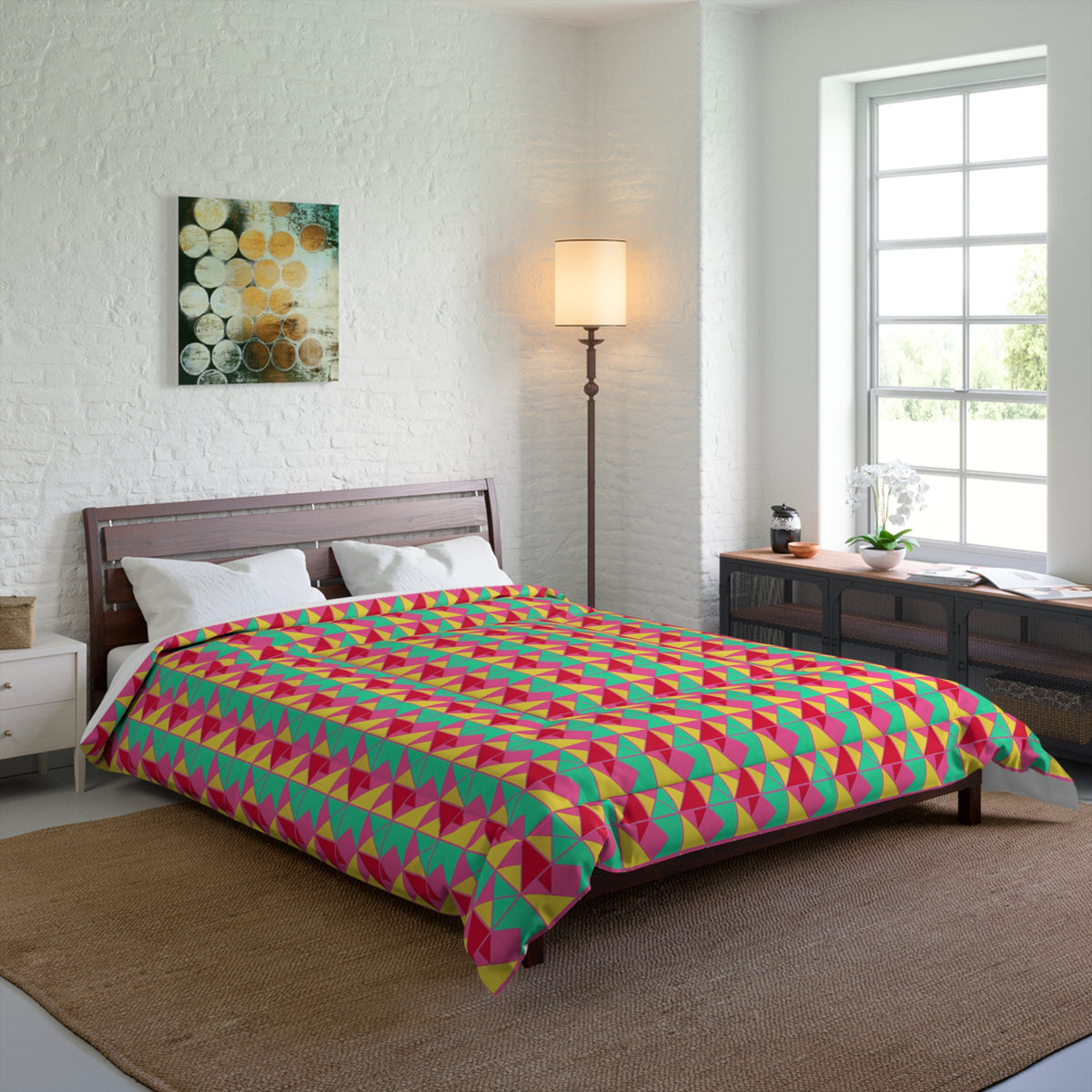 Jewel Block Quilt Comforter – Candy Christmas
