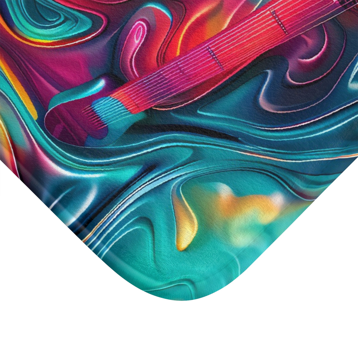 Ocean Swirl Flow Bath Mat – Fluid Art