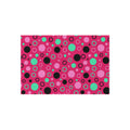 Bubble Outlines Outdoor Rug – Candy Pop on Raspberry