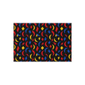 Crescent Scatter Outdoor Rug – Cut-Paper Abstract Pattern