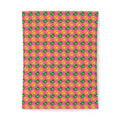 Half-Drop Gem Grid Cotton Duvet Cover – Candy Christmas