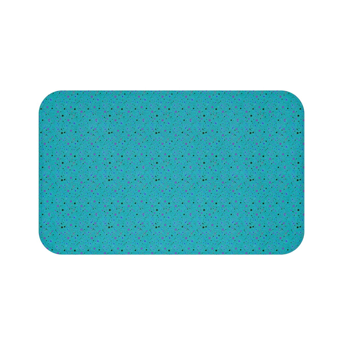 Spray Field Bath Mat – Peacock Jewel