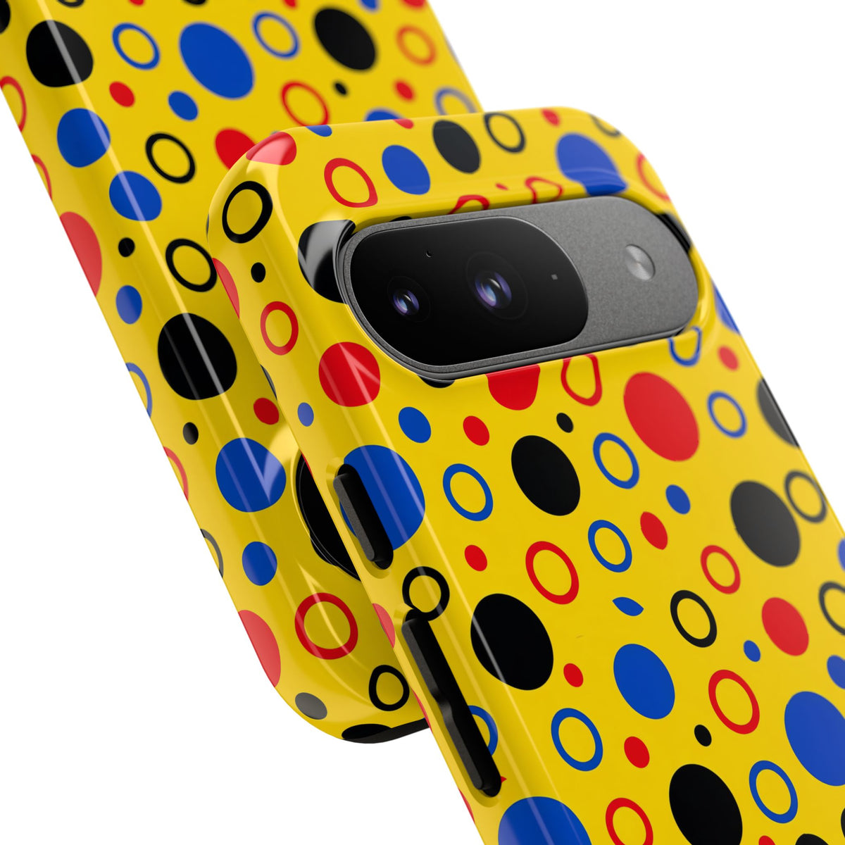 Bubble Outlines Tough Phone Case – Pop Abstract Pattern
