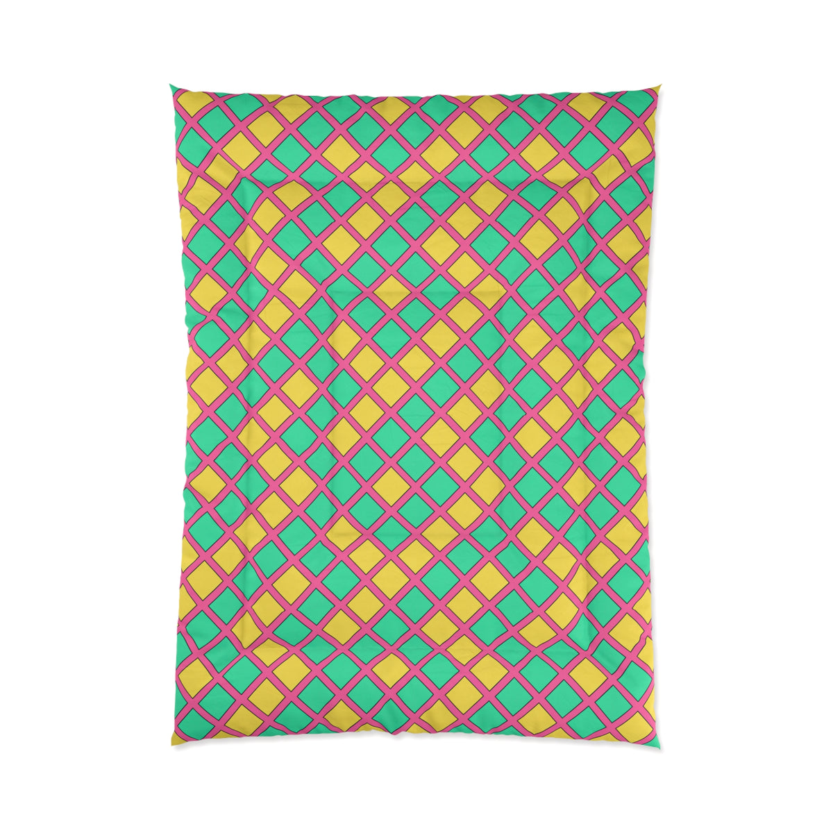 Harlequin Gold Grid Comforter – Candy Christmas