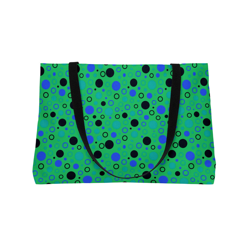 Bubble Outlines Weekender Tote Bag – Ocean Jewel