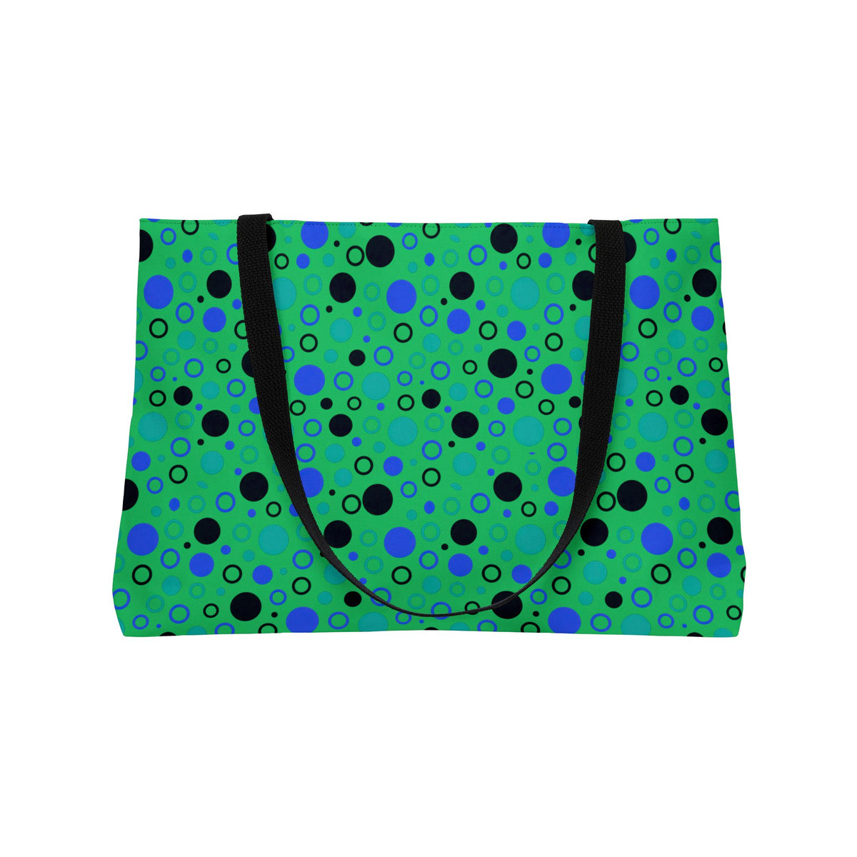 Bubble Outlines Weekender Tote Bag – Ocean Jewel