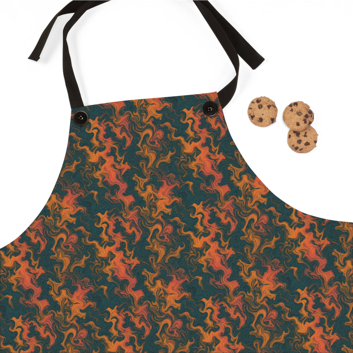 Swirl Vein Marble Apron – Marbled Paper Pattern
