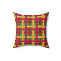 Big Jewel Ribbon Weave Faux Suede Cushion – Ribbon Weave Pattern
