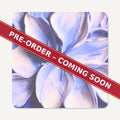 Lilac Lily Oil Painting square glass coaster set of 6, pre-order coming soon