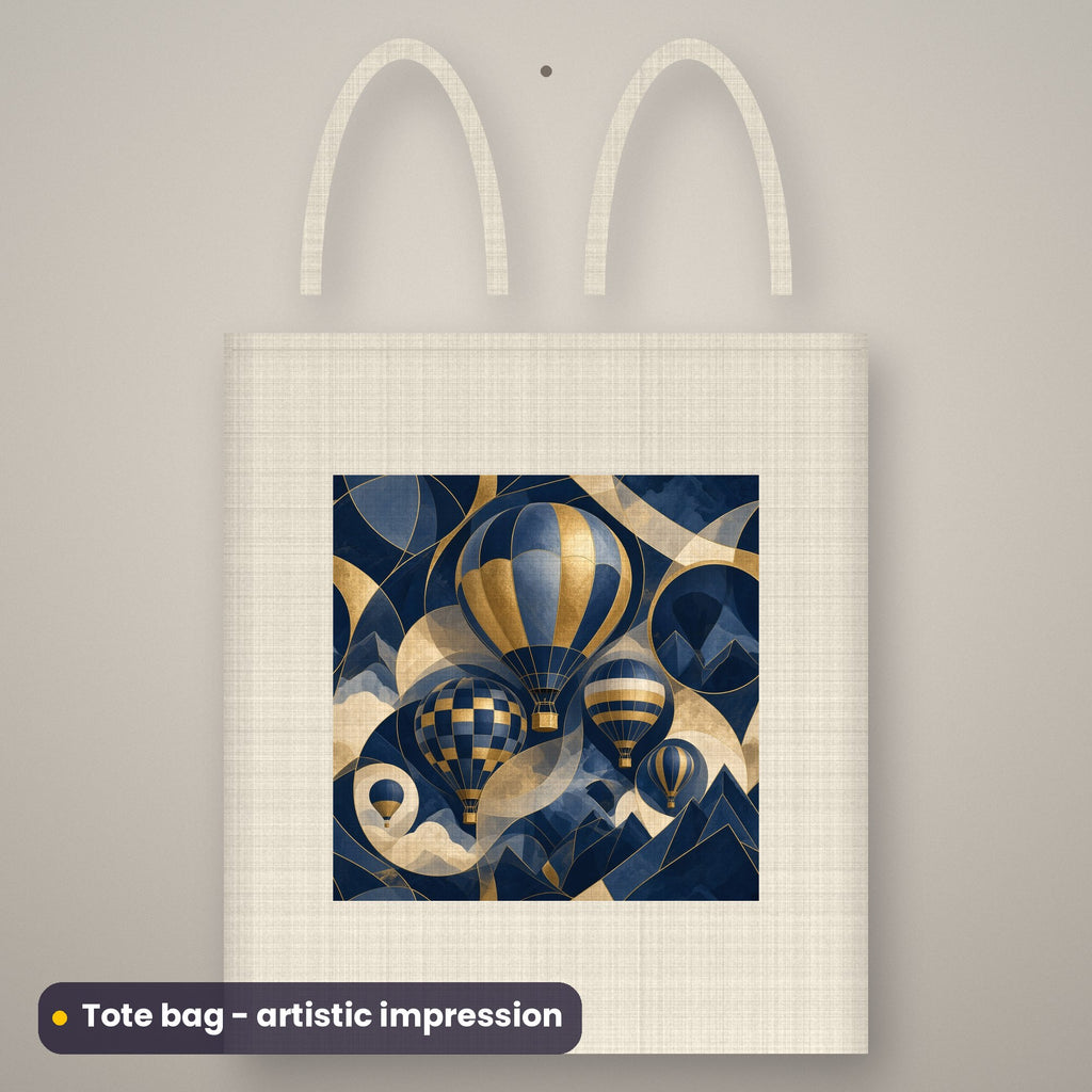 Artistic impression of seamless artwork from the Life, Love, Food & Travel Seamless Phone Case & Product Art pack on a canvas tote bag