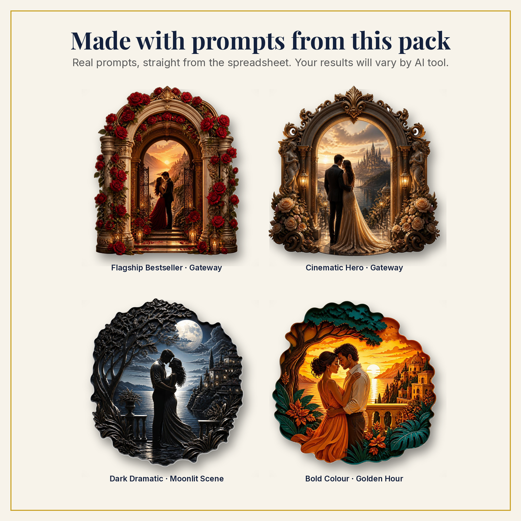 Sample artwork made with prompts from this pack