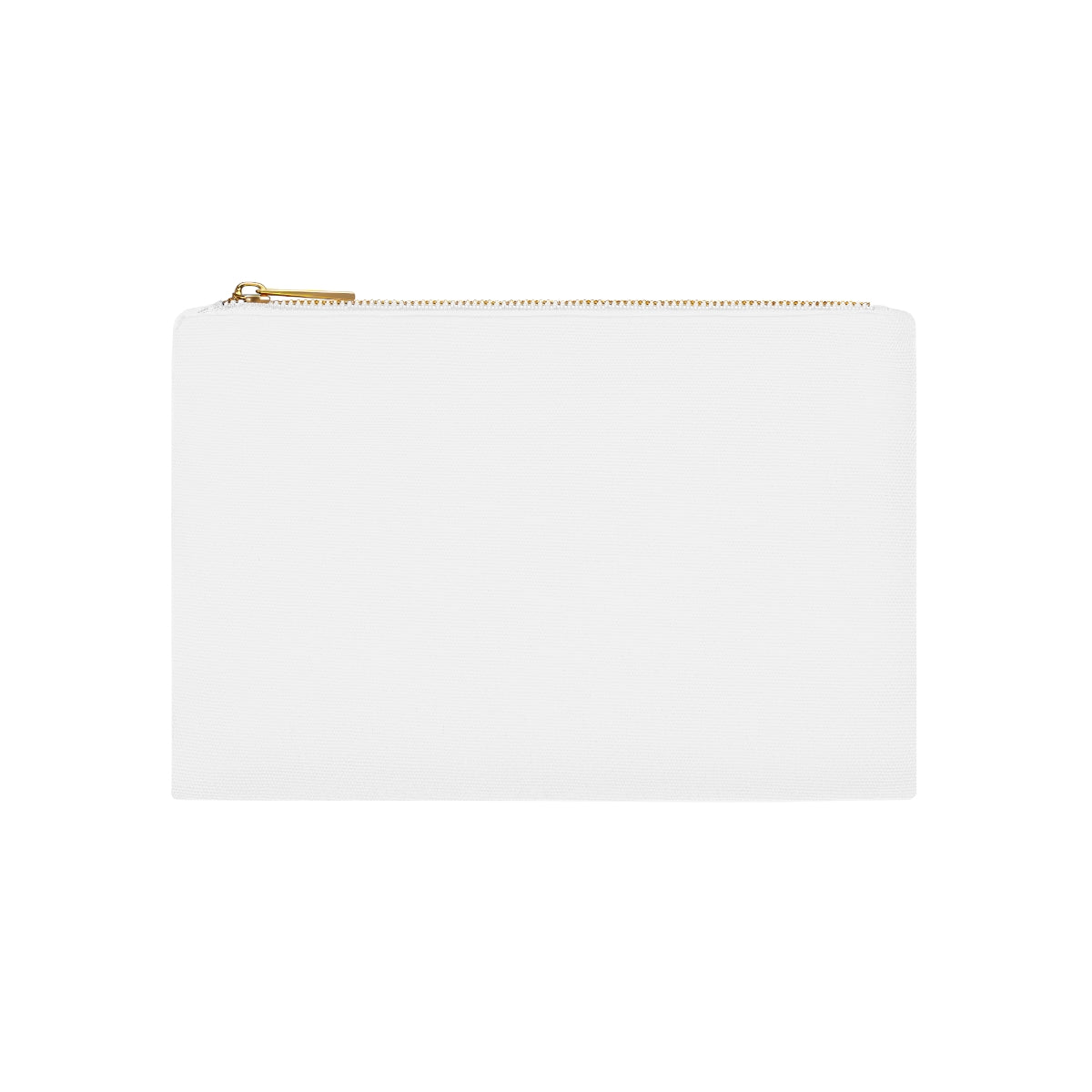 Berry Puddle Pour Canvas Cosmetic Bag – White