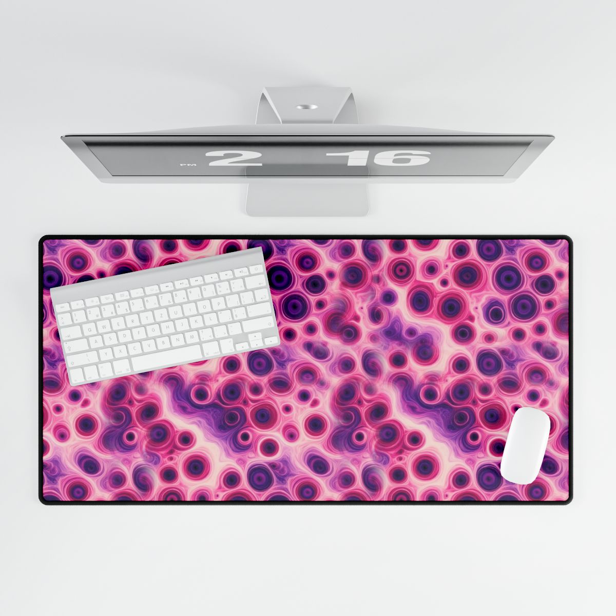 Berry Puddle Pour Desk Mat – 31.5 × 15.5