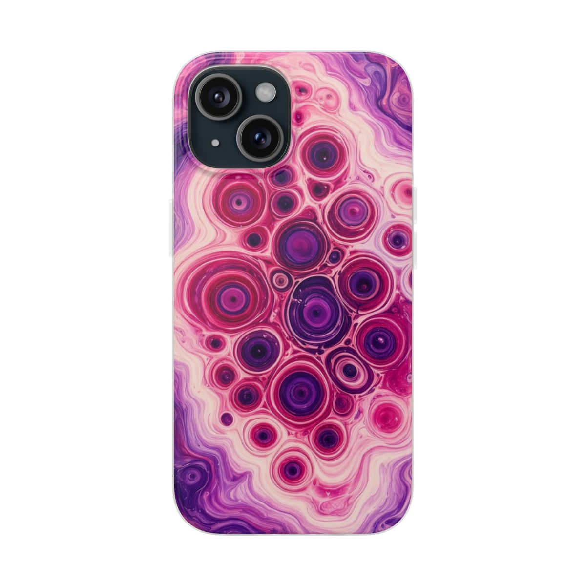 Berry Puddle Pour Flexi Phone Case – iPhone 15