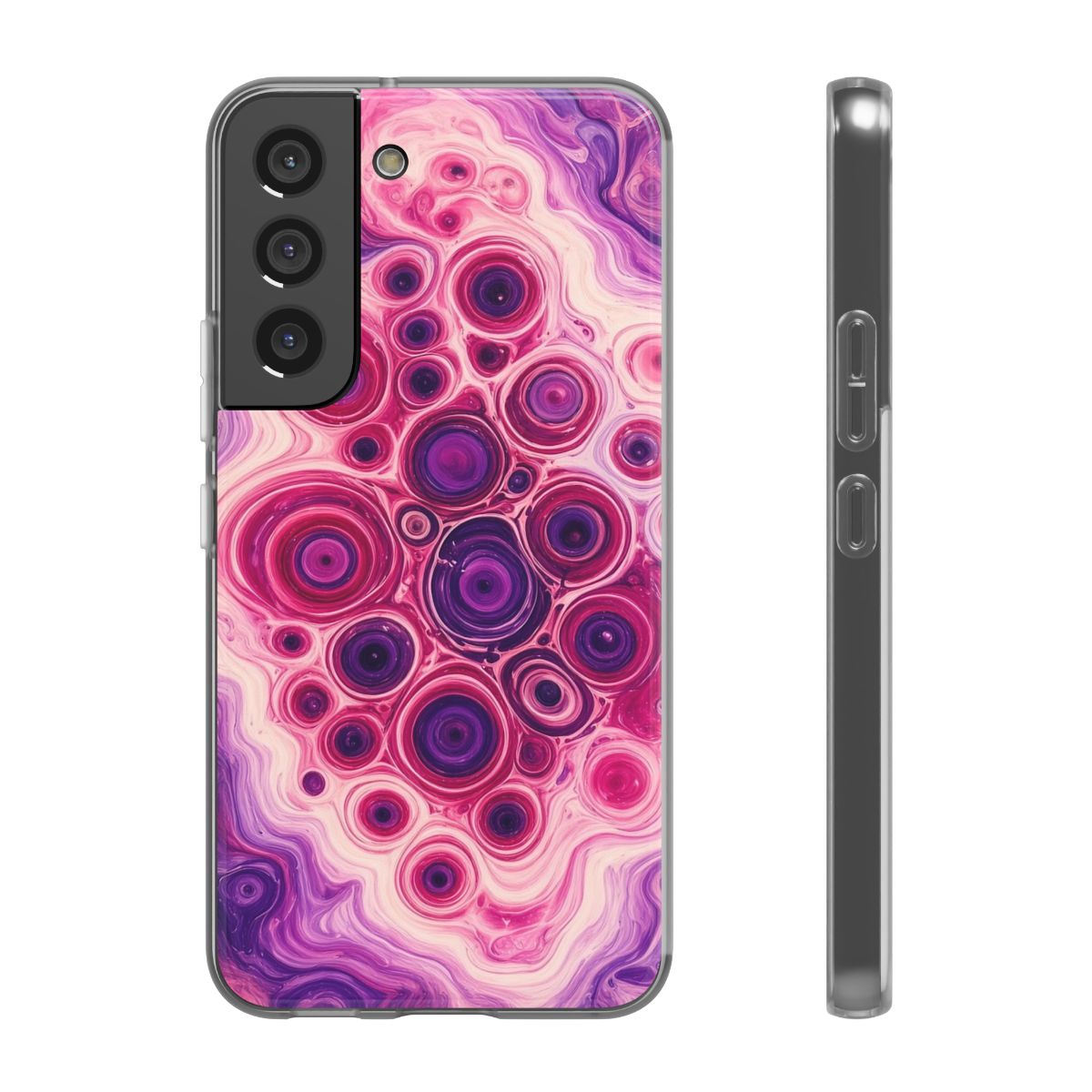 Berry Puddle Pour Flexi Phone Case – Samsung Galaxy S22