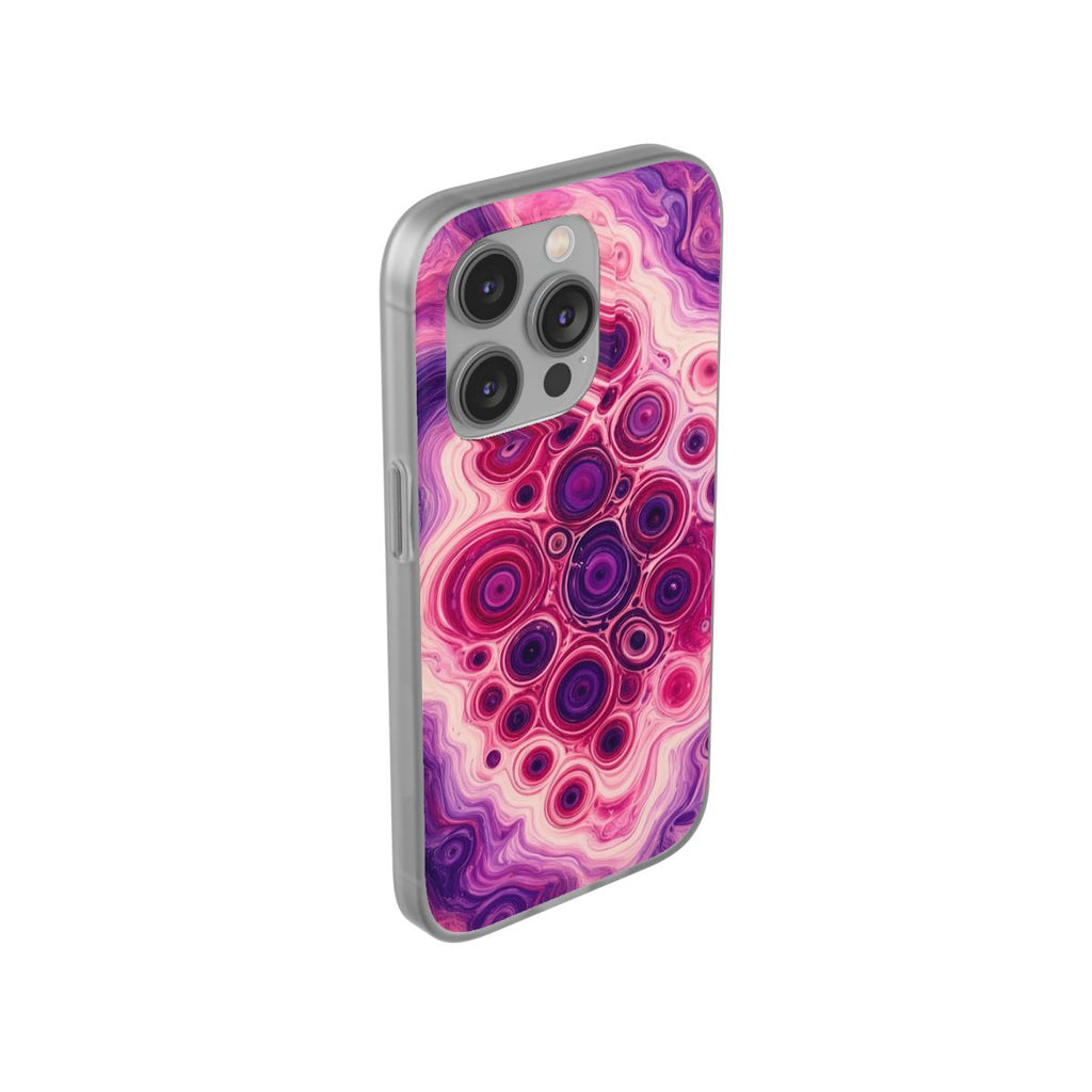 Berry Puddle Pour Flexi Phone Case – iPhone 14 Pro