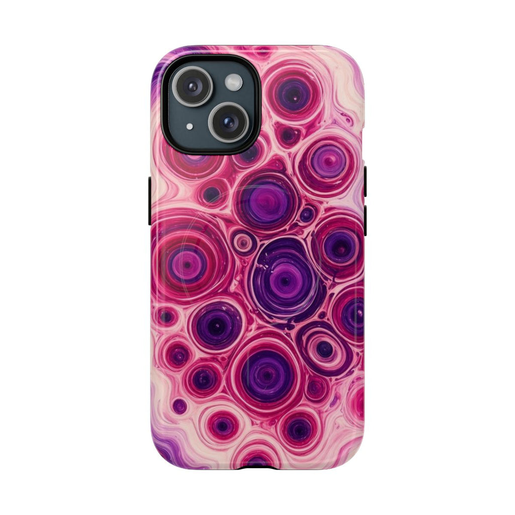 Berry Puddle Pour Magnetic Tough iPhone Case – iPhone 15
