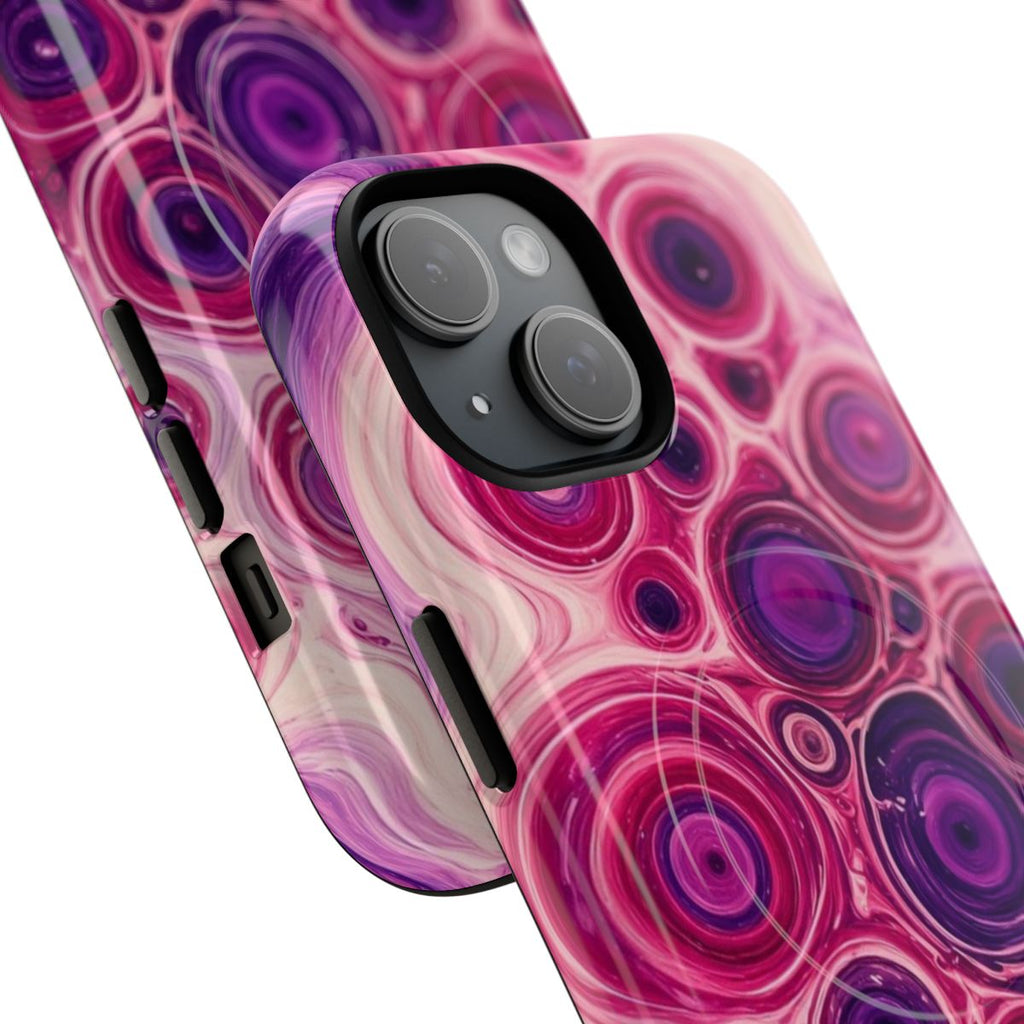 Berry Puddle Pour Magnetic Tough iPhone Case – iPhone 15