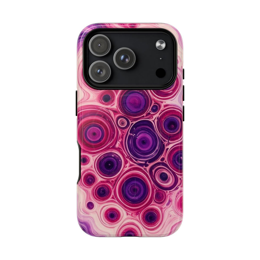 Berry Puddle Pour Magnetic Tough iPhone Case – iPhone 17 Pro