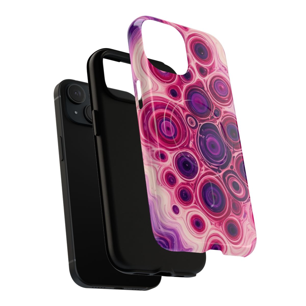 Berry Puddle Pour Magnetic Tough iPhone Case – iPhone 15