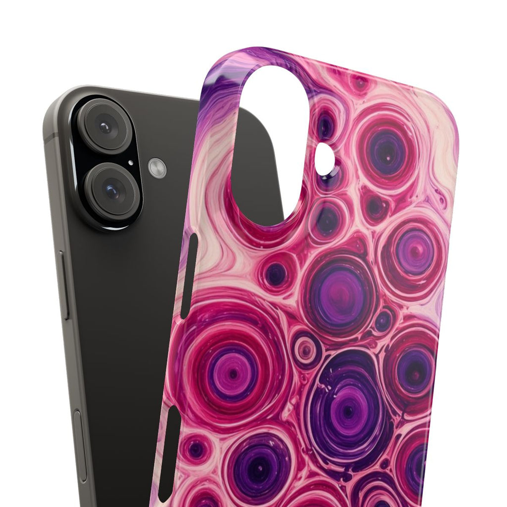 Berry Puddle Pour Slim Phone Case – iPhone 16