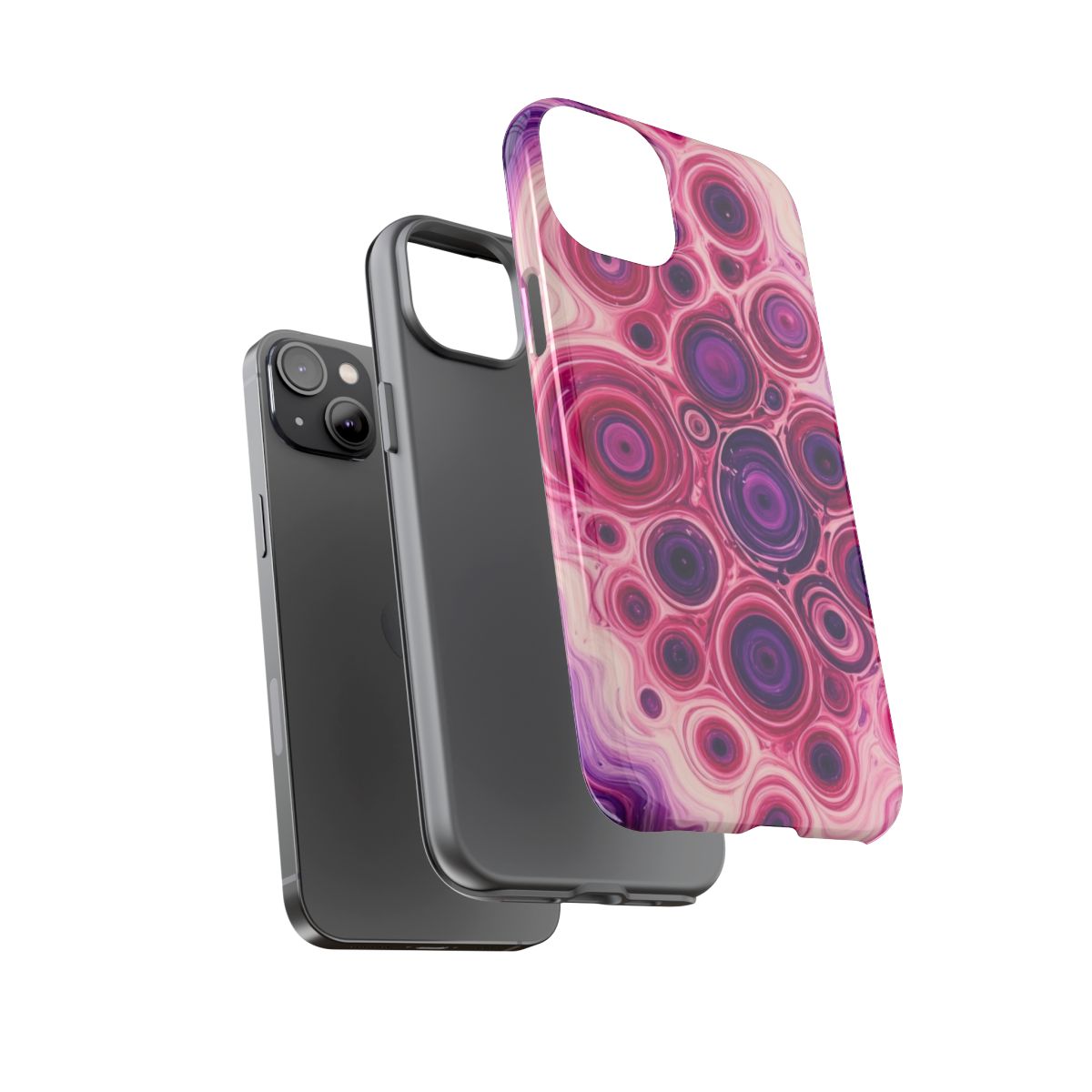 Berry Puddle Pour Tough Phone Case – iPhone 14 Plus