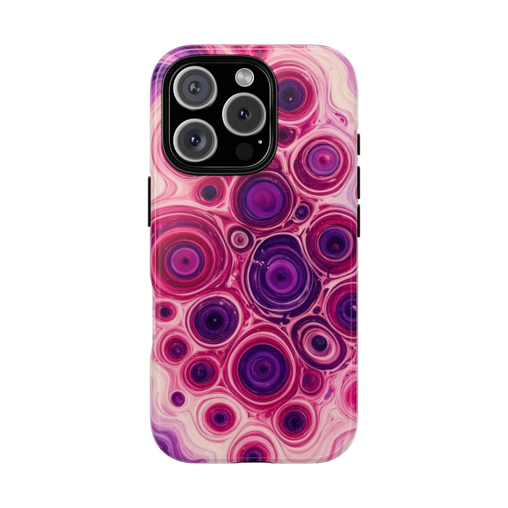 Berry Puddle Pour Tough Phone Case – iPhone 16 Pro