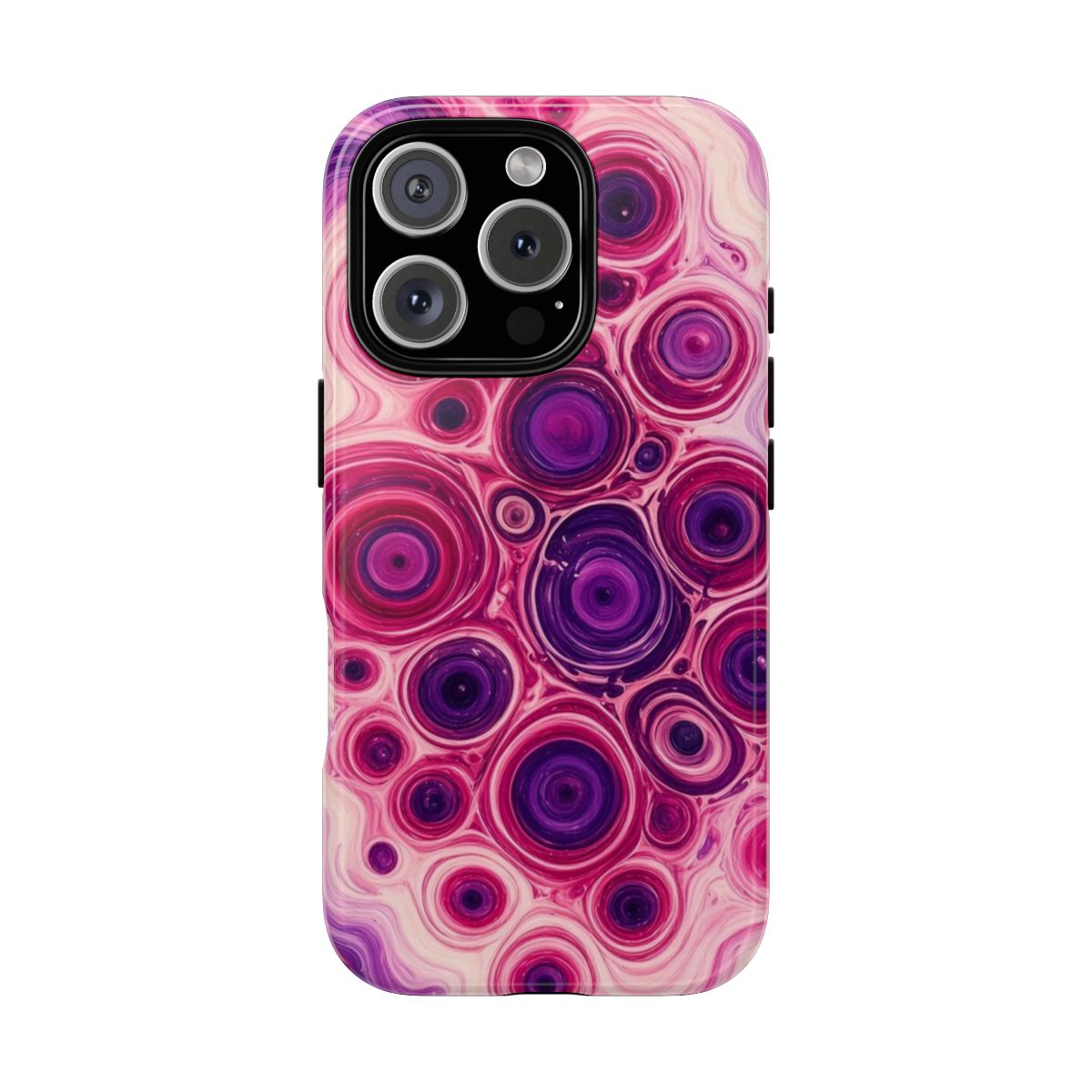 Berry Puddle Pour Tough Phone Case – iPhone 16 Pro